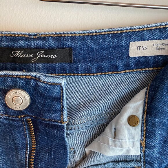 Mavi Tess Skinny High-Rise Jeans - Picture 10 of 12